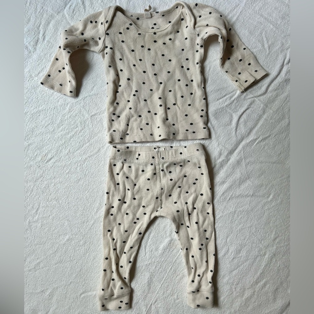 Quincy Mae Organic Cotton Shirt + Leggings set
